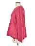 Talbots 100% Cotton Tweed Red Pullover Sweater Size L - photo 5