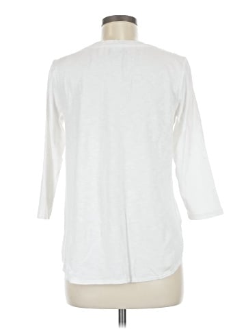 KIRKLAND Signature 3/4 Sleeve T-Shirt (view 2)