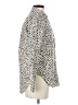 Current/Elliott Animal Print Ivory Long Sleeve Button-Down Shirt Size Sm (1) - photo 4