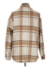 Love Tree 100% Polyester Plaid Tan Coat Size M - photo 2