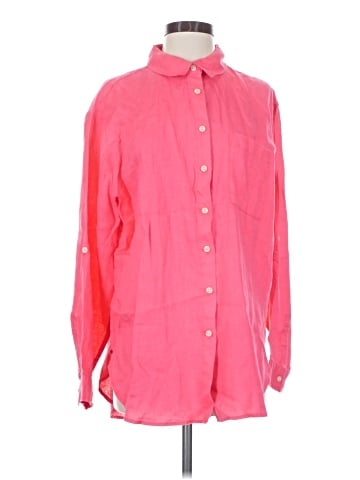 Lands' End Long Sleeve Button-Down Shirt (view 1)