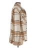 Love Tree 100% Polyester Plaid Tan Coat Size M - photo 4