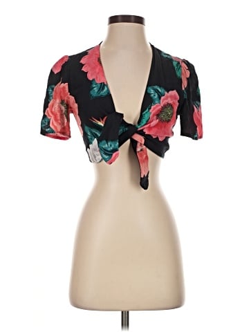 Zara Collection Short Sleeve Blouse (view 1)