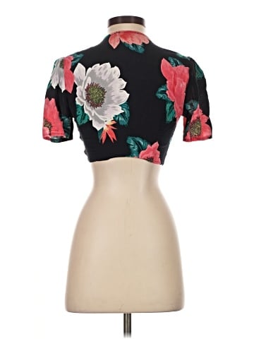 Zara Collection Short Sleeve Blouse (view 2)