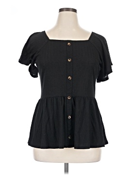 Lane Bryant Short Sleeve Blouse (view 1)