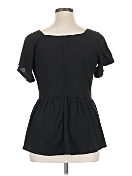 Lane Bryant Short Sleeve Blouse (view 2)
