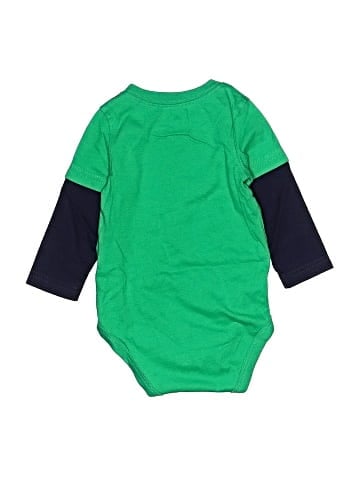 Jumping Beans Long Sleeve Onesie (view 2)