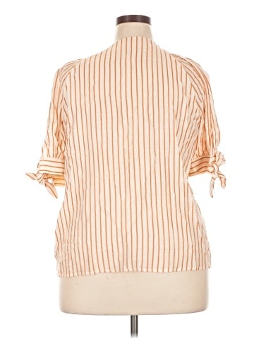 LC Lauren Conrad Short Sleeve Blouse (view 2)