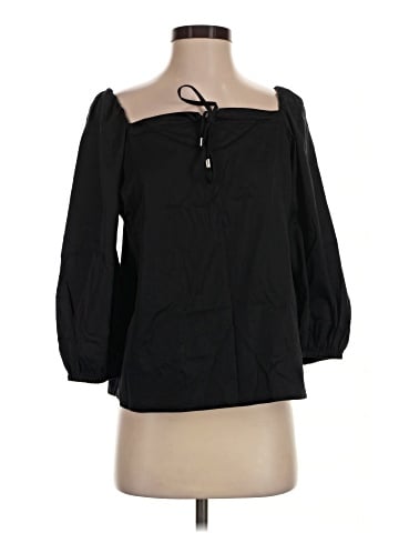 Elizabeth and James 3/4 Sleeve Blouse (view 1)