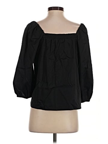 Elizabeth and James 3/4 Sleeve Blouse (view 2)
