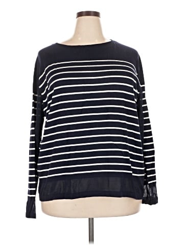 Lafayette 148 New York Long Sleeve Top (view 1)