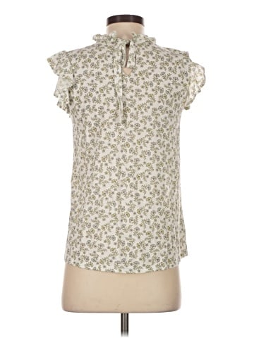 Ann Taylor LOFT Outlet Short Sleeve Blouse (view 2)