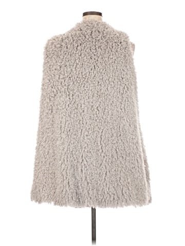 Melissa McCarthy Seven7 Faux Fur Vest (view 2)