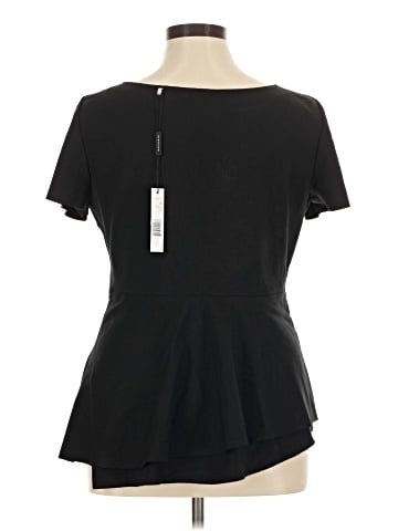 Morning Lady Inc. Short Sleeve Blouse (view 2)