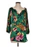 Daniel Rainn 100% Polyester Green 3/4 Sleeve Blouse Size S - photo 1
