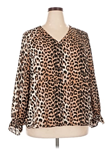 T Tahari Long Sleeve Blouse (view 1)