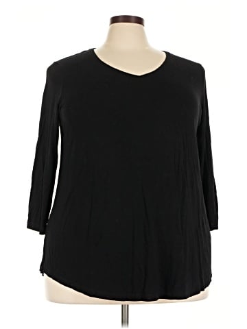 JM Collection 3/4 Sleeve T-Shirt (view 1)
