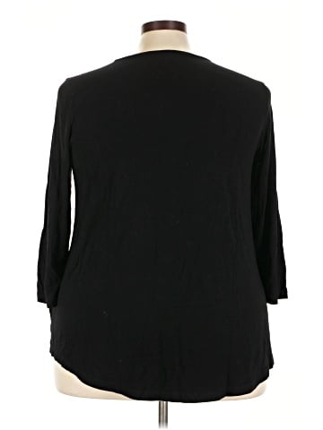 JM Collection 3/4 Sleeve T-Shirt (view 2)