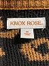 Knox Rose 100% Polyester Animal Print Brown Pullover Sweater Size M - photo 7