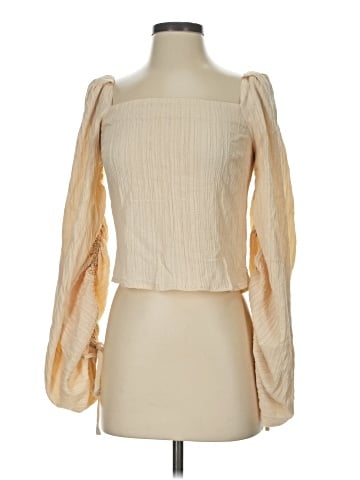 Line & Dot 3/4 Sleeve Blouse (view 1)