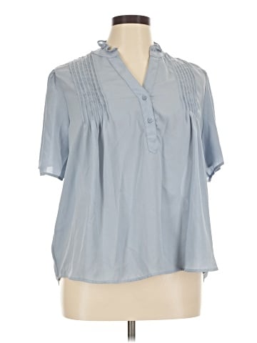 T Tahari Short Sleeve Blouse (view 1)