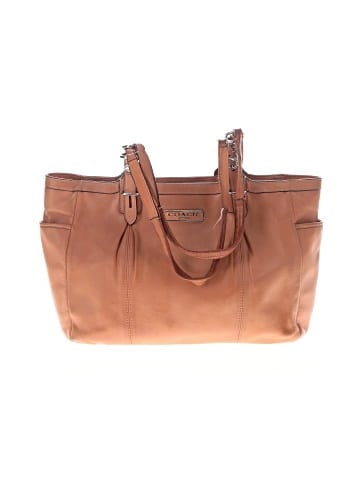 Coach Leather Tote (view 1)