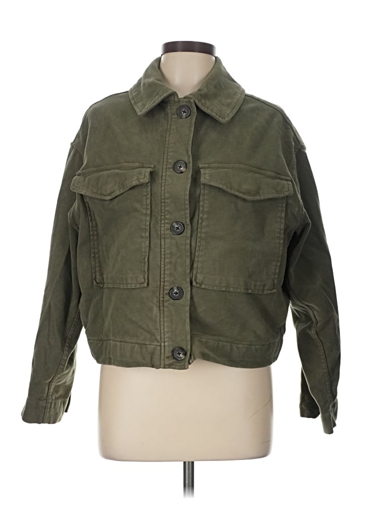 Pre-owned Everlane Jacket In Green
