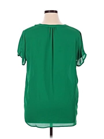 Pleione Short Sleeve Blouse (view 2)