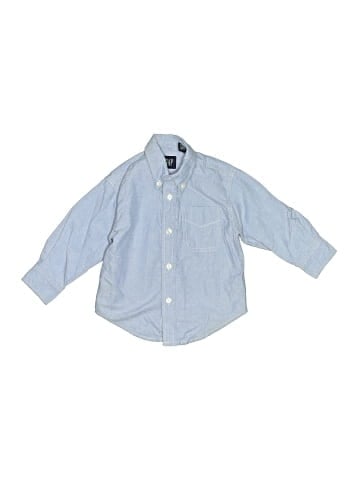 Gap Long Sleeve Button-Down Shirt (view 1)