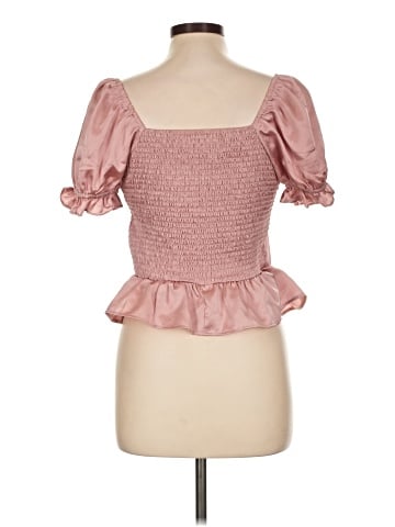 Francesca's Short Sleeve Blouse (view 2)