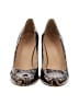 J.Crew 100% Leather Animal Print Brown Wedges Size 10 - photo 2