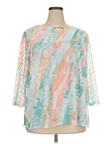 Alfred Dunner 3/4 Sleeve Blouse (view 1)