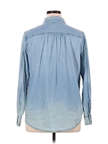 Caslon Long Sleeve Button-Down Shirt (view 2)