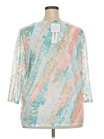 Alfred Dunner 3/4 Sleeve Blouse (view 2)