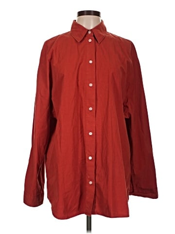 Zara Long Sleeve Button-Down Shirt (view 1)