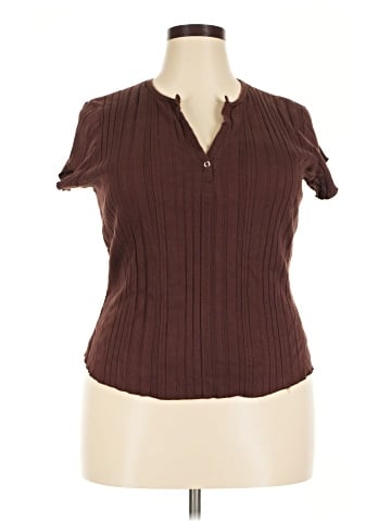 Assorted Brands Short Sleeve Henley (view 1)