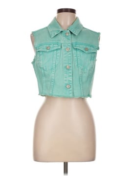 Avec Les Filles Denim Vest (view 1)