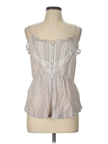 Rebecca Taylor Sleeveless Silk Top (view 1)
