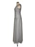 JS Collections 100% Polyester Gray Cocktail Dress Size 4 - photo 5