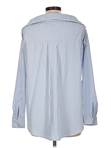 Apostrophe Long Sleeve Button-Down Shirt (view 2)