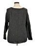 Karen Scott Metallic Gray Pullover Sweater Size XL - photo 2