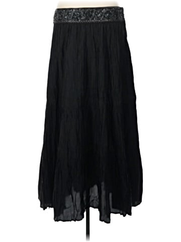BCBGMAXAZRIA Silk Skirt (view 2)