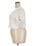 BP. Solid White Short Sleeve Top Size 3X - photo 5