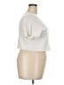 BP. Solid White Short Sleeve Top Size 3X - photo 4