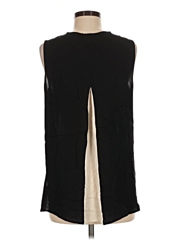 Vince. Sleeveless Silk Top (view 2)