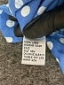 Talbots 100% Linen Polka Dots Blue 3/4 Sleeve Button-Down Shirt Size 10 - photo 8