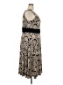 Perceptions Paisley Tan Black Cocktail Dress Size 3X - photo 4
