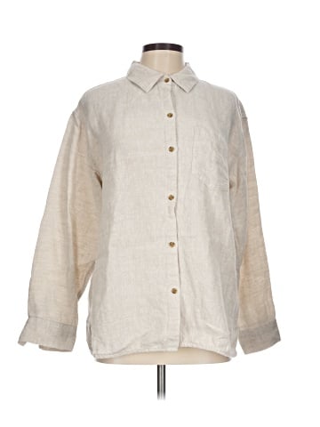 Athleta Long Sleeve Button-Down Shirt (view 1)