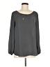 Daniel Rainn 100% Polyester Gray Long Sleeve Blouse Size M - photo 1