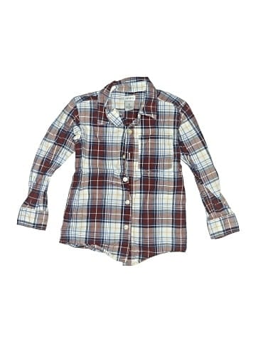 Carter's Long Sleeve Button-Down Shirt (view 1)